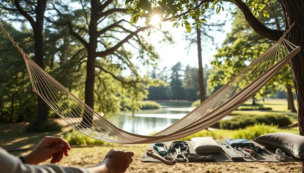 Maintaining outdoor hammocks properly