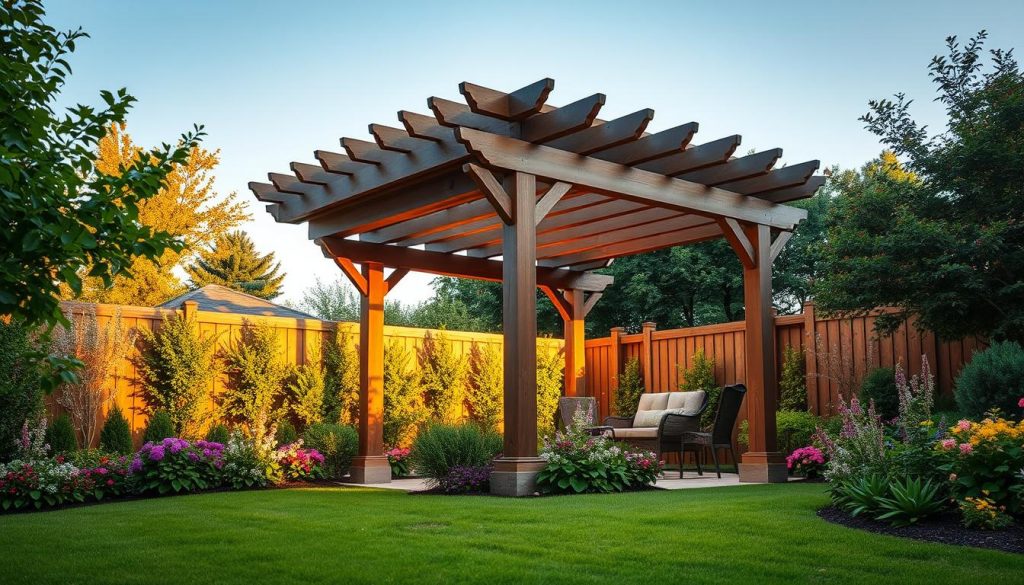 backyard design ideas for a pergola