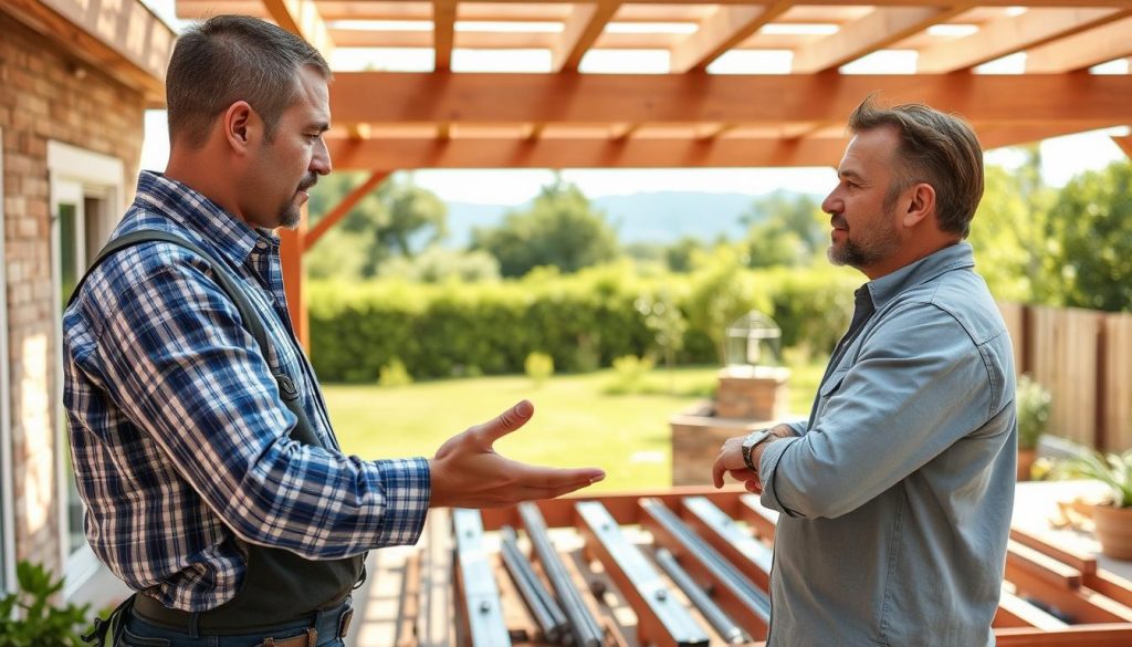pergola installation pros vs diy